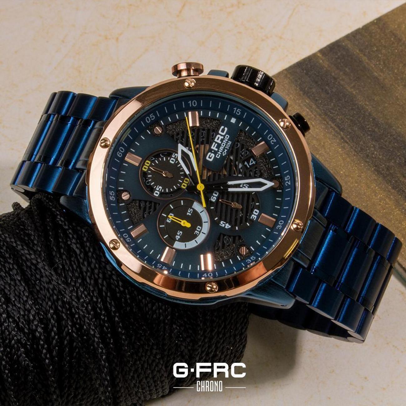 Reloj G-force Original H3678g Cronografo + Estuche